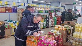 Mardinde denetimlerde 2 zincir marketin ruhsatı bulunmadı