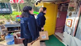 Marmaris Belediyesinin beslenme çantaları yüzleri güldürüyor