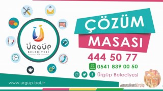 Masal Kent Ürgüpte Çözüm Masası birimi halkın hizmetinde