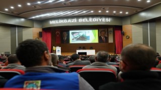 Melikgazi personeline İş Sağlığı Ve Güvenliği eğitimi