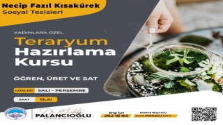 MELMEKte teraryum hazırlama kursu başladı