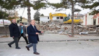 Merama yeni kazandırılan caddelerde çalışmalar sürüyor