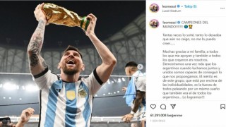 Messinin Dünya Kupası fotoğrafı rekor kırdı
