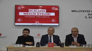 MHPde İl Genel Meclisi üyeleri toplandı