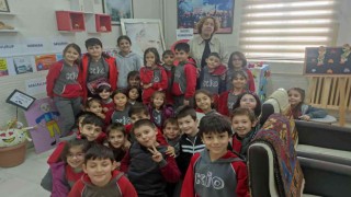Minik öğrencilerden “Tutum, Yatırım ve Türk Malları Haftası” sergisi