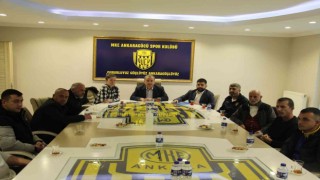 MKE Ankaragücü, tesislerde taraftar gruplarını ağırladı