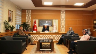 Müdür Başyiğite “Çini Çamurundan Ahiliğe Yolculuk” isimli proje tanıtıldı