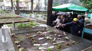 Müftü Alim Efendi mezarı başında anıldı