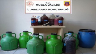 Muğlada sahte içki operasyonu: 1 gözaltı
