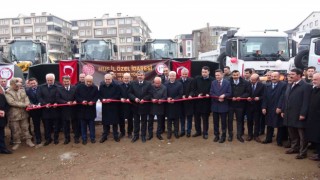 Muş İl Özel İdaresi parkı 13 yeni iş makinesi ile güçlendirildi