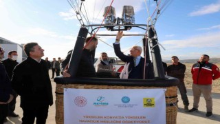 NEÜ, Konyada balon turizmini başlatmak için çalışmalarını sürdürüyor