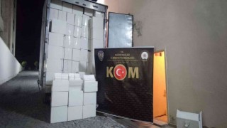 Niğdede 5 milyon 500 bin makaron ele geçirildi