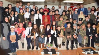 Öğrenciler milli kahramanlarıyla bütünleşti