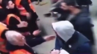 Olaylı İzmir derbisinde işaret fişeğini stada sokan zanlının görüntüsü ortaya çıktı