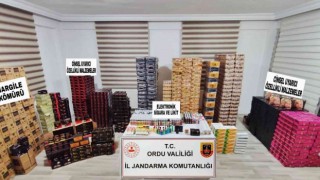 Orduda 10 binlerce cinsel uyarıcı madde ele geçirildi: 2 gözaltı