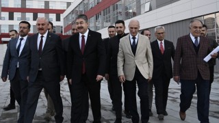 Osmaniye Valisi Erdinç Yılmaz, yeni Hastane binasında incelemelerde bulundu