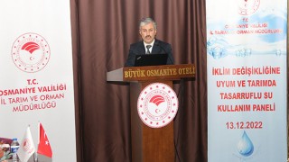 Osmaniye'de İklim değişikliğine uyum paneli düzenlendi