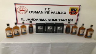 Osmaniyede sahte alkol ve kaçak sigara operasyonu