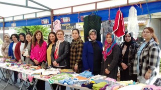 Osmaniye'de Sevgi’yi yaşatmak için kadınlar kermes açtı