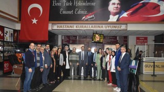 Osmaniye'de TRSM Danışanlarının eserleri Hastane’de sergilendi