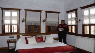 Osmanlı döneminden kalan konaklar yangına karşı korunuyor