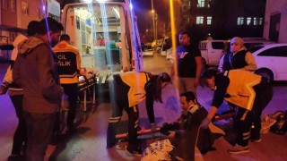 Otomobil ile motosiklet çarpıştı: 1 yaralı