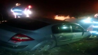 Otomobil şarampole devrildi: 3 yaralı