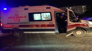 Otomobille motosiklet çarpıştı: 1 yaralı