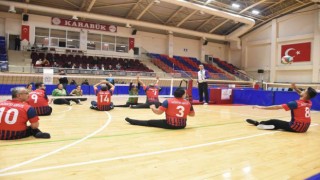 Oturarak Voleybol 1.Lig 1.Etap müsabakaları Karabükte başladı