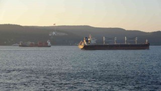 (Özel) Çanakkale Boğazından 9 ayda 31 bin 410 gemi geçti