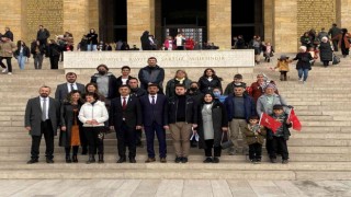 Özel gereksinimli bireyler, Dünya Engelliler Gününde Anıtkabiri ziyaret etti