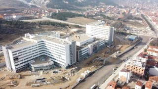 (ÖZEL) Kütahya Şehir Hastanesi inşaatında çalışan işçi sayısı bin 800e çıkartıldı
