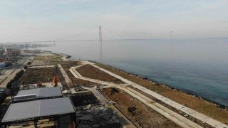 (Özel) Millet Bahçesi ve Sahil Projesi Lapsekiye büyük değer katacak
