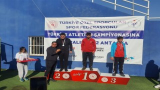 Özel sporcuların Türkiye şampiyonası başarısı