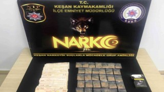 Polis, ele geçirilen uyuşturucunun izini sürdü