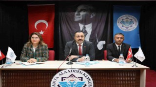Rektör Kalandan Meslek Yüksekokulu öğrencilerine staj sözü