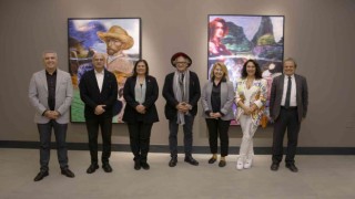 Ressam Bedri Baykamın ‘Metamorfoz / Dönüşüm sergisi, Ada Modern Sanat Galerisinde