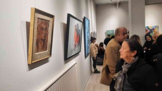 “Sanathane Resim ve Heykel Koleksiyonu” sergisi Beyoğlunda açıldı