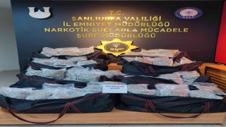 Şanlıurfada 109 kilo uyuşturucu ele geçirildi