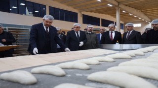 Şanlıurfada halk ekmek fabrikasında üretim başladı