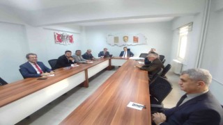 Şaphanede okulların başarı durumu ve güvenlik tedbirleri masaya yatırıldı