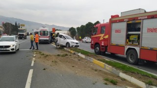 Sarayköyde trafik kazası;3 yaralı