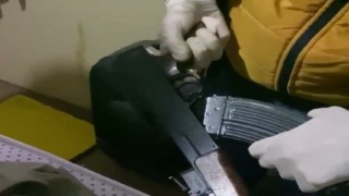 Savaşa hazırlanır gibi mühimmat saklamışlar: 8 gözaltı