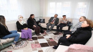 Şehit ailesine ziyaret