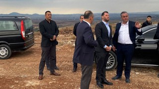Şerif Tosyalı, Düziçi OSB arazisindeki çalışmaları yerinde inceledi