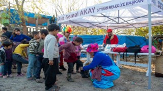 Seyhanın ‘Mavi Ekipleri mutluluk dağıtıyor