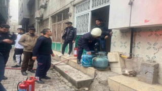 Siirtte Kuran kursunda çıkan yangın söndürüldü