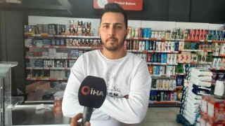 Silahlı soyguncu dehşetini yaşayan market çalışanı konuştu