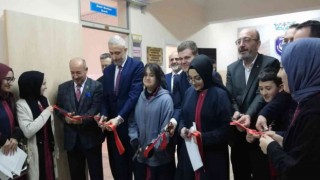 Simav Anadolu İmam Hatip Lisesinde kütüphane açılışı