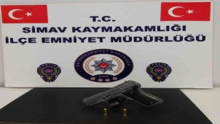 Simavda alkollü ve silahlı sürücü kovalamaca sonucu yakalandı